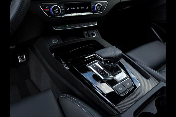 Audi Q5 55TFSI e 367PK Quattro Competition S Edition S-Line 1é Eig!|Pano|Luchtvering|S5-stoelen|HD Matrix|Carbon|Trekhaak|Ambiance