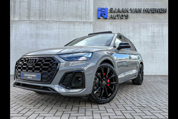 Audi Q5 55TFSI e 367PK Quattro Competition S Edition S-Line 1é Eig!|Pano|Luchtvering|S5-stoelen|HD Matrix|Carbon|Trekhaak|Ambiance