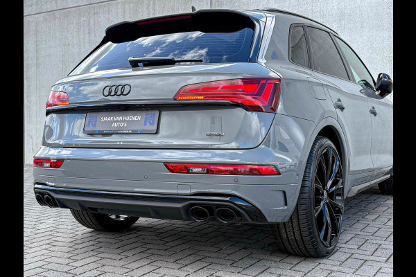 Audi Q5 55TFSI e 367PK Quattro Competition S Edition S-Line 1é Eig!|Pano|Luchtvering|S5-stoelen|HD Matrix|Carbon|Trekhaak|Ambiance