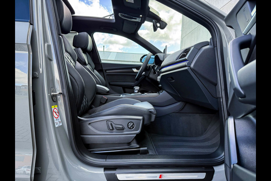 Audi Q5 55TFSI e 367PK Quattro Competition S Edition S-Line 1é Eig!|Pano|Luchtvering|S5-stoelen|HD Matrix|Carbon|Trekhaak|Ambiance