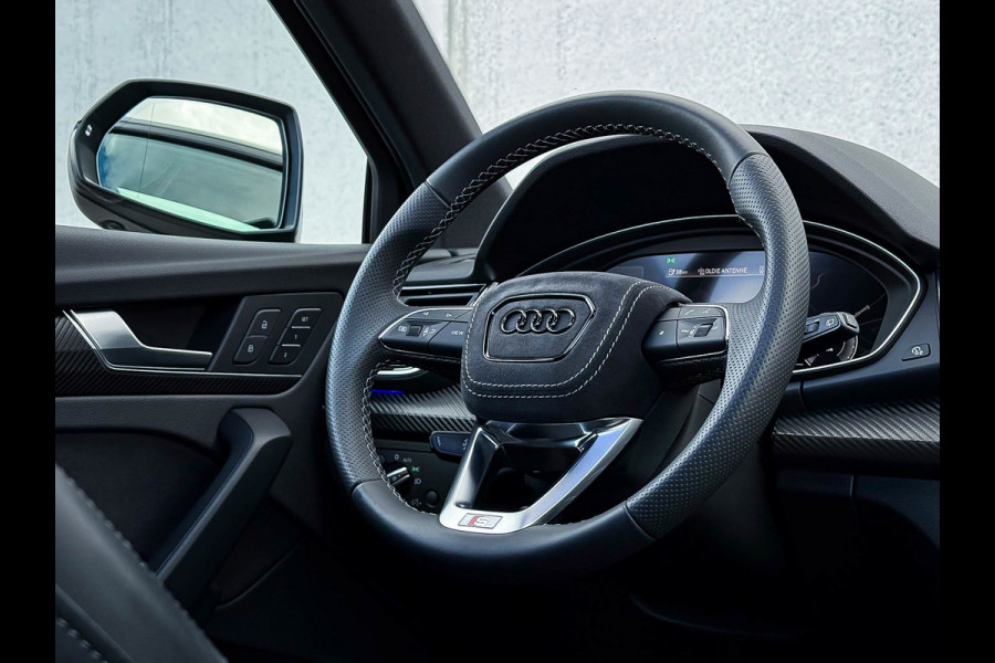 Audi Q5 55TFSI e 367PK Quattro Competition S Edition S-Line 1é Eig!|Pano|Luchtvering|S5-stoelen|HD Matrix|Carbon|Trekhaak|Ambiance