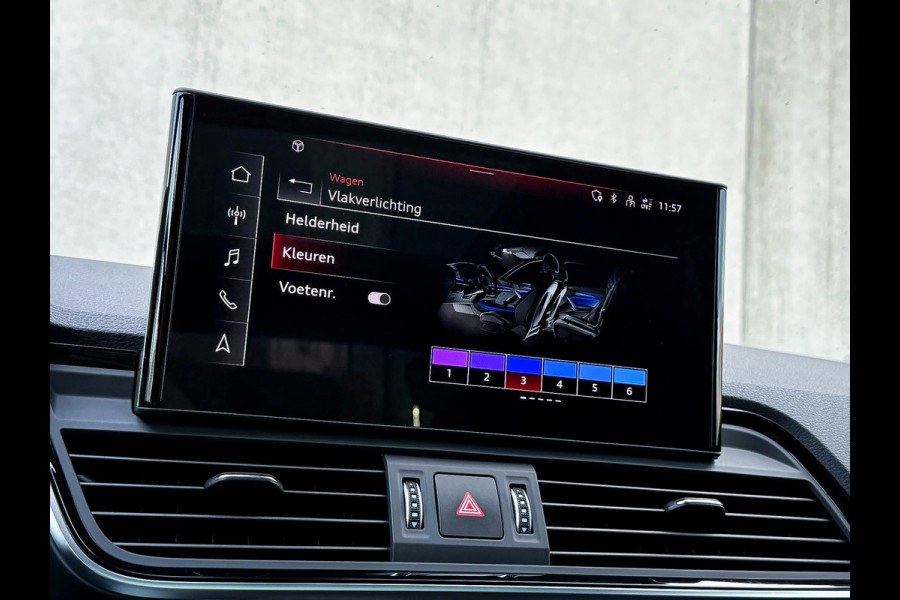 Audi Q5 55TFSI e 367PK Quattro Competition S Edition S-Line 1é Eig!|Pano|Luchtvering|S5-stoelen|HD Matrix|Carbon|Trekhaak|Ambiance