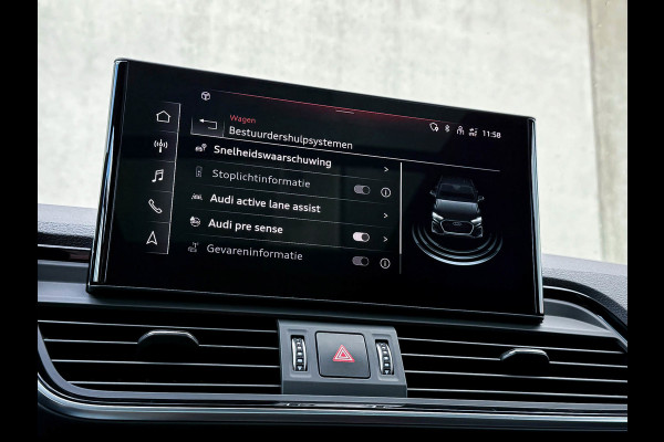 Audi Q5 55TFSI e 367PK Quattro Competition S Edition S-Line 1é Eig!|Pano|Luchtvering|S5-stoelen|HD Matrix|Carbon|Trekhaak|Ambiance