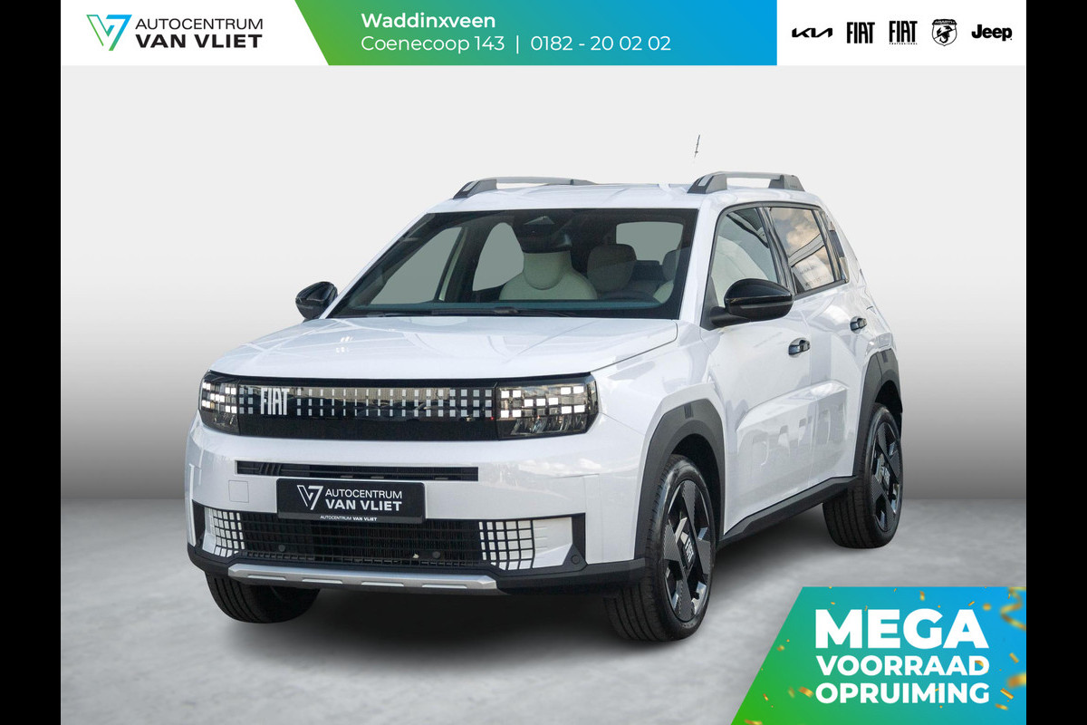 Fiat Grande Panda La Prima 11 kW 44 kWh | Uit voorraad leverbaar | Clima | Cruise | Camera | Apple Carplay | 17" | Navi | Winter Pack