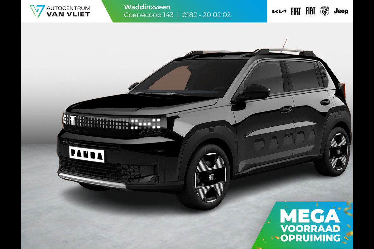 Fiat Grande Panda La Prima 11 kW 44 kWh | Uit voorraad leverbaar | Clima | Cruise | Camera | Apple Carplay | 17" | Navi | Winter Pack