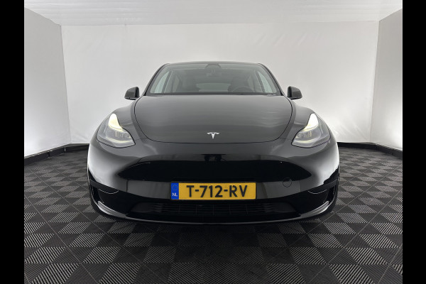 Tesla Model Y RWD 58 kWh [ 3-Fase-11kW ] {SOH-91%} (INCL-BTW) Aut. *PANO | LEATHER | AUTO-PILOT | NAVI-FULLMAP | MATRIX-LED | KEYLESS | CAMERA | DAB+ | HEATED-COMFORTSEATS | PRIVACYGLASS | TOPVIEW | TOWBAR | 19''ALU*