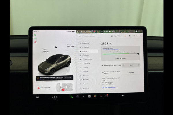 Tesla Model Y RWD 58 kWh [ 3-Fase-11kW ] {SOH-91%} (INCL-BTW) Aut. *PANO | LEATHER | AUTO-PILOT | NAVI-FULLMAP | MATRIX-LED | KEYLESS | CAMERA | DAB+ | HEATED-COMFORTSEATS | PRIVACYGLASS | TOPVIEW | TOWBAR | 19''ALU*