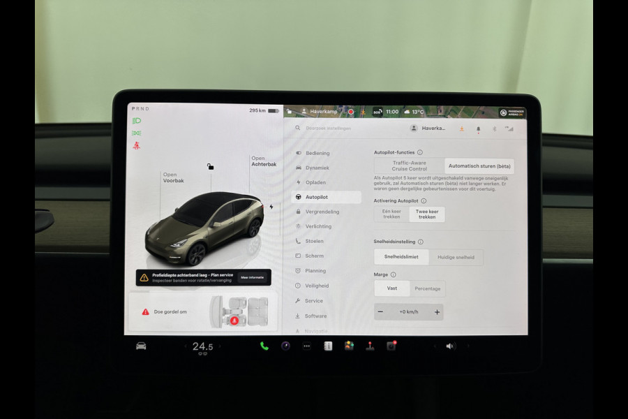 Tesla Model Y RWD 58 kWh [ 3-Fase-11kW ] {SOH-91%} (INCL-BTW) Aut. *PANO | LEATHER | AUTO-PILOT | NAVI-FULLMAP | MATRIX-LED | KEYLESS | CAMERA | DAB+ | HEATED-COMFORTSEATS | PRIVACYGLASS | TOPVIEW | TOWBAR | 19''ALU*