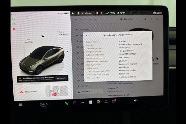 Tesla Model Y RWD 58 kWh [ 3-Fase-11kW ] {SOH-91%} (INCL-BTW) Aut. *PANO | LEATHER | AUTO-PILOT | NAVI-FULLMAP | MATRIX-LED | KEYLESS | CAMERA | DAB+ | HEATED-COMFORTSEATS | PRIVACYGLASS | TOPVIEW | TOWBAR | 19''ALU*