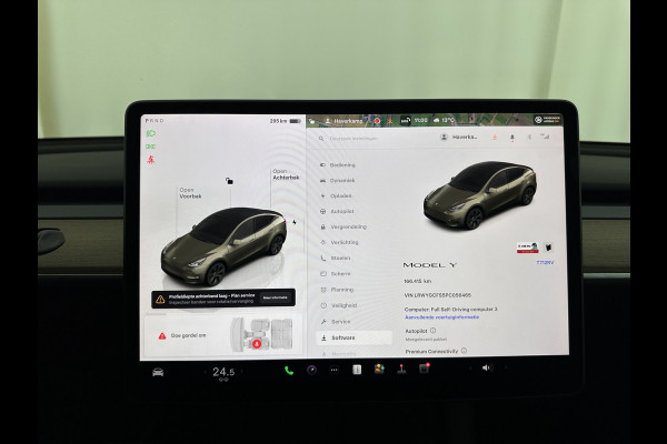 Tesla Model Y RWD 58 kWh [ 3-Fase-11kW ] {SOH-91%} (INCL-BTW) Aut. *PANO | LEATHER | AUTO-PILOT | NAVI-FULLMAP | MATRIX-LED | KEYLESS | CAMERA | DAB+ | HEATED-COMFORTSEATS | PRIVACYGLASS | TOPVIEW | TOWBAR | 19''ALU*