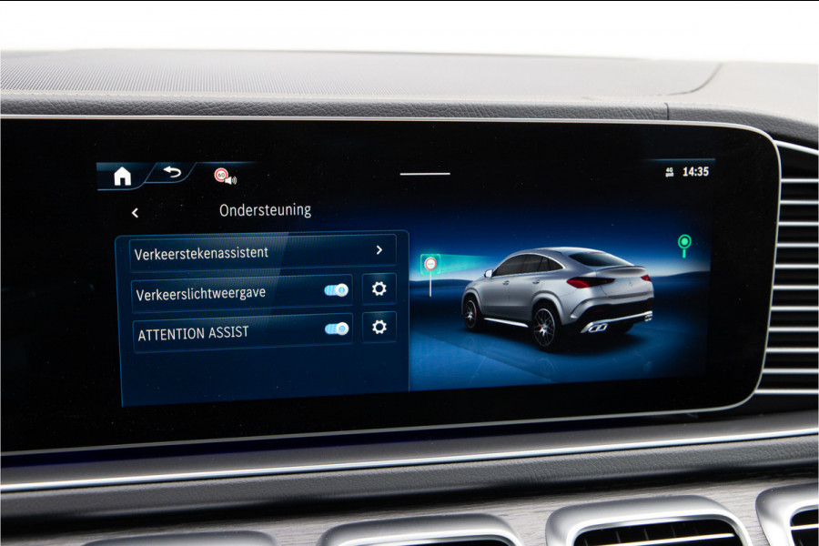 Mercedes-Benz GLE Coupé AMG 53 Hybrid 4MATIC+ Premium Plus, Manufaktur, Massage, Head-Up, Distronic, Airmatic 585pk