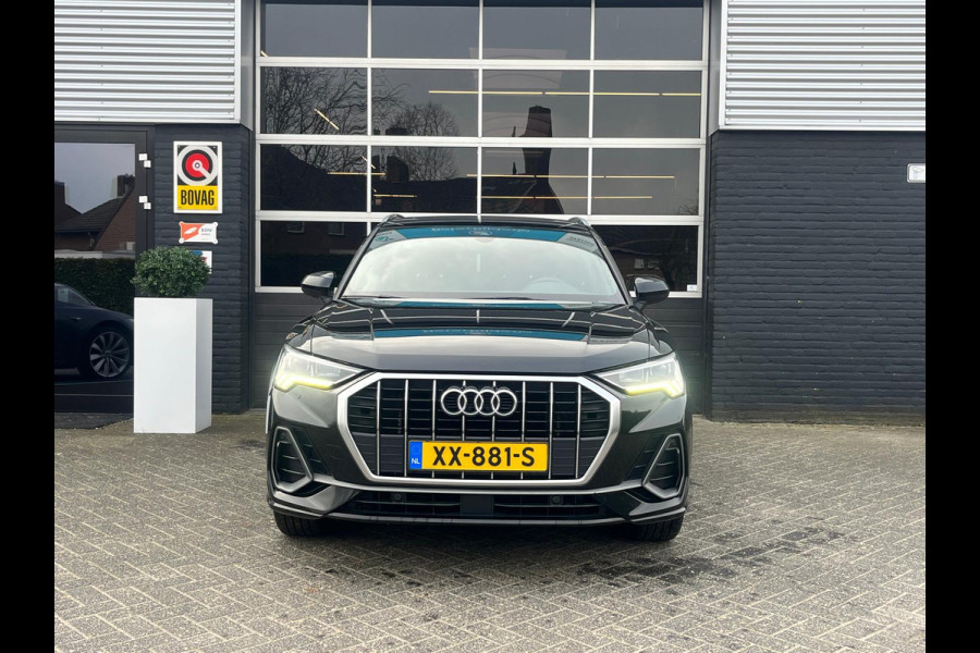 Audi Q3 35 TFSI 3x S Line Pro, Automaat, Pano, CarPlay, Camera, Cruise, Virtual Cockpit, 19"LM