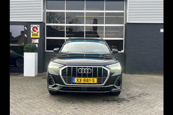 Audi Q3 35 TFSI 3x S Line Pro, Automaat, Pano, CarPlay, Camera, Cruise, Virtual Cockpit, 19"LM