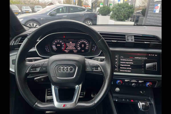 Audi Q3 35 TFSI 3x S Line Pro, Automaat, Pano, CarPlay, Camera, Cruise, Virtual Cockpit, 19"LM