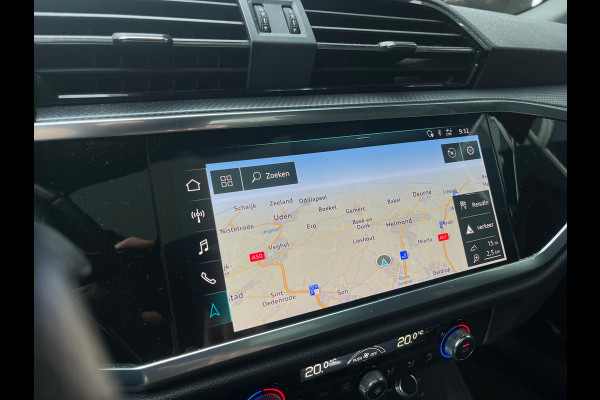 Audi Q3 35 TFSI 3x S Line Pro, Automaat, Pano, CarPlay, Camera, Cruise, Virtual Cockpit, 19"LM
