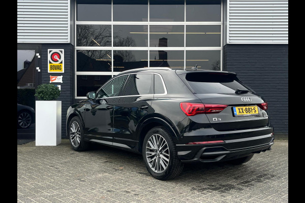 Audi Q3 35 TFSI 3x S Line Pro, Automaat, Pano, CarPlay, Camera, Cruise, Virtual Cockpit, 19"LM