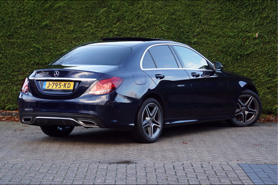Mercedes-Benz C-Klasse C 180 AMG line | Sound Multibeam Panoramadak Bruin leder Artico
