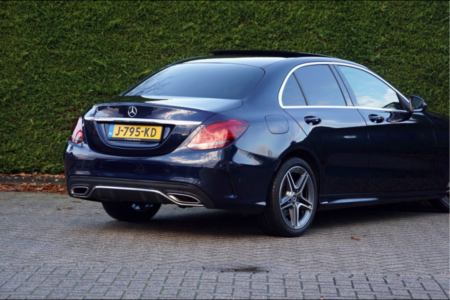 Mercedes-Benz C-Klasse C 180 AMG line | Sound Multibeam Panoramadak Bruin leder Artico