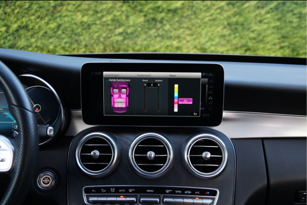 Mercedes-Benz C-Klasse C 180 AMG line | Sound Multibeam Panoramadak Bruin leder Artico