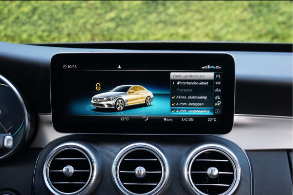 Mercedes-Benz C-Klasse C 180 AMG line | Sound Multibeam Panoramadak Bruin leder Artico