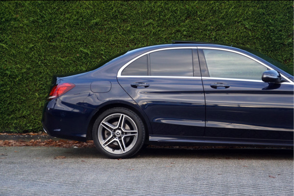 Mercedes-Benz C-Klasse C 180 AMG line | Sound Multibeam Panoramadak Bruin leder Artico