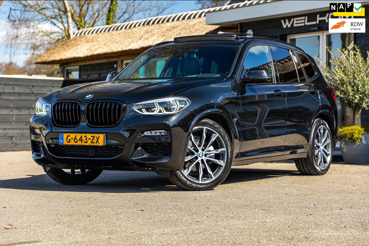 BMW X3 SDrive20i High Executive M-Sport I Panoramadak I Adaptive Led I Mokka Leder I Sportstoelen I BTW