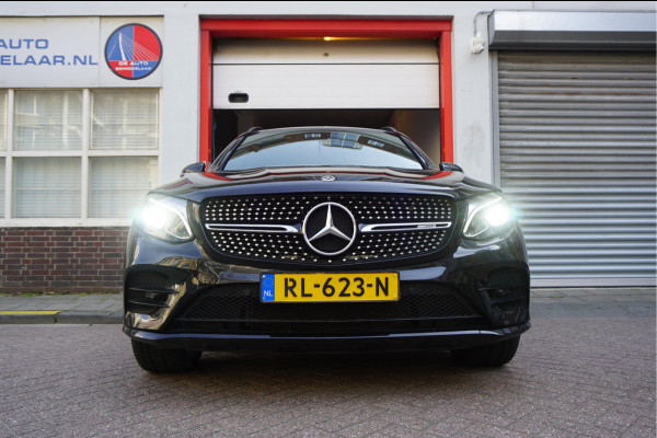 Mercedes-Benz GLC AMG 43 4MATIC Aut9 | NL AUTO | Burmester | Black on Black | Trekhaak (wegklapbaar) | 21inch | Diamond grille | Treeplanken |
