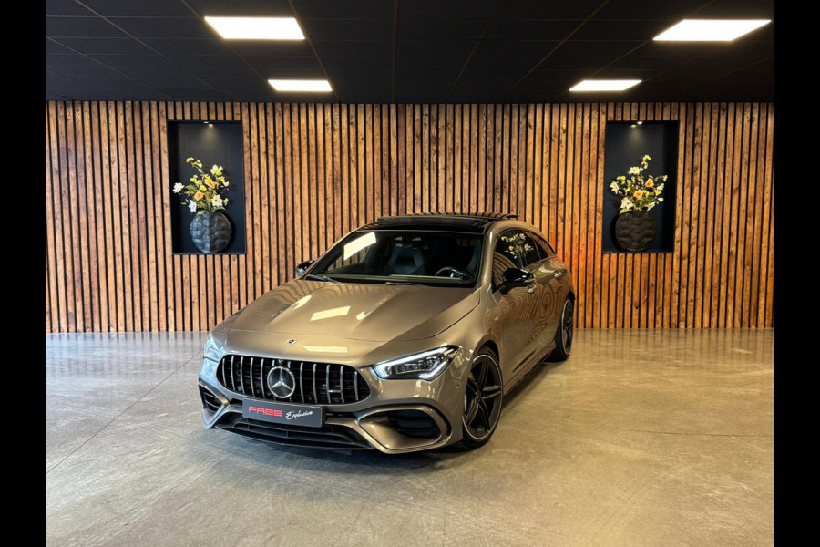 Mercedes-Benz CLA-Klasse Shooting Brake AMG 45 4MATIC+ Premium Plus / BTW / Pano / 360 Camera / Burmester / Trekhaak /