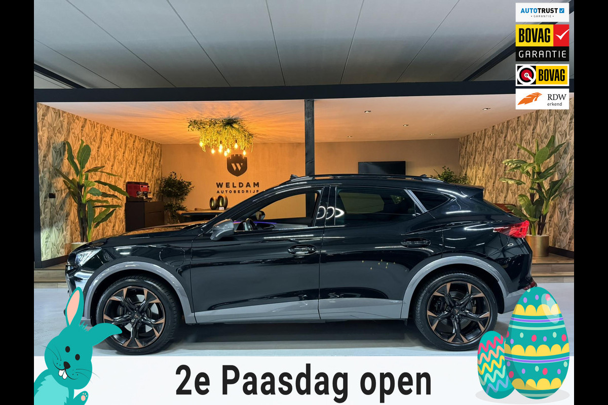 CUPRA Formentor 1.4 e-Hybrid VZ Performance Garantie Pano Camera StuurVW StoelVW Sfeer ACC Clima Navi Lane Led Dab Rijklaar