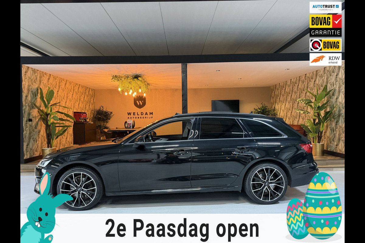 Audi A4 Avant 35 TFSI Advanced Garantie Pano Camera Elek Achterklep StoelVW Cruise Navi Clima Led Dab Keyless Rijklaar