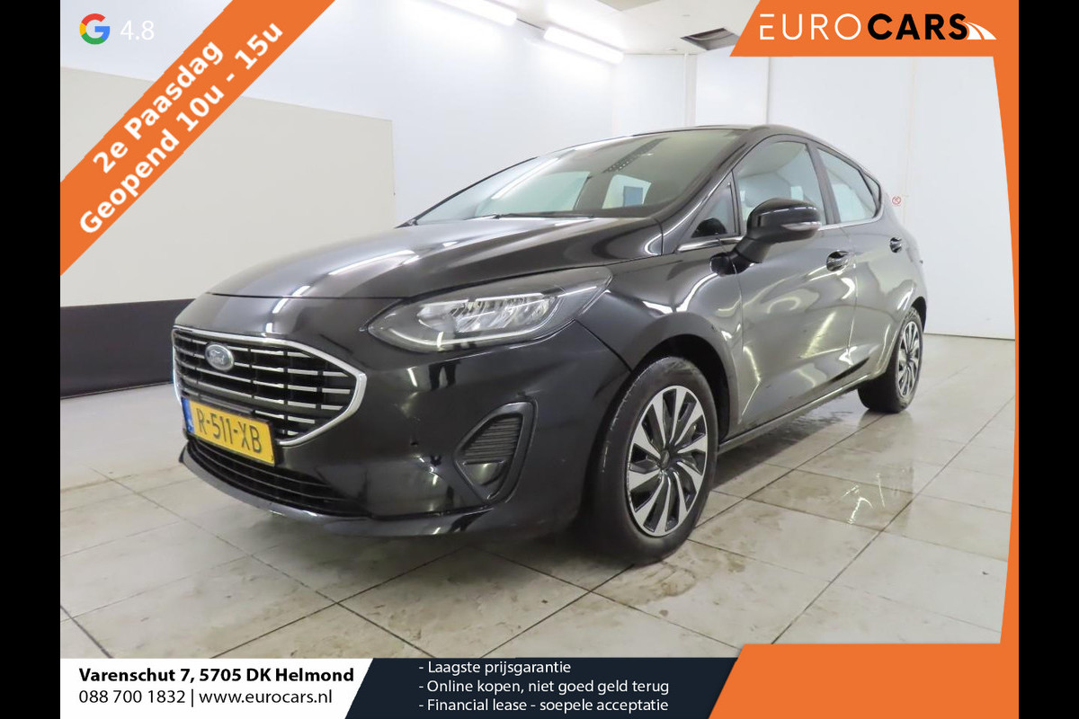 Ford Fiesta 1.0 EcoBoost Hybrid Titanium Airco ECC Navi Carplay Full LED PDC Achter Cruise Control