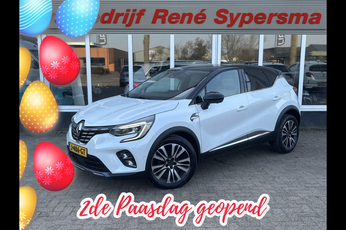 Renault Captur 1.3 TCe 130 Initiale Paris | Stuurverwarming | Leer | Adaptieve Cruise | Dodehoek Detectie
