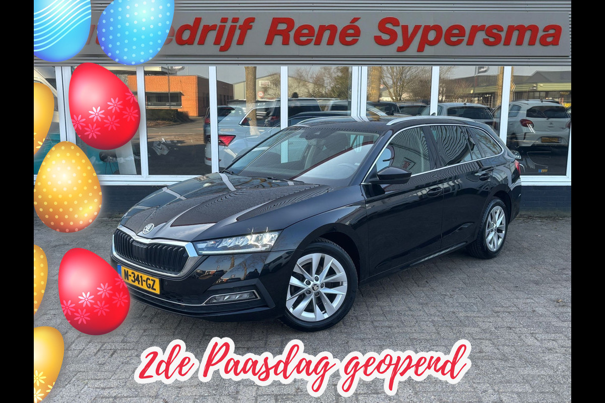 Škoda Octavia Combi 1.0 TSI Business Edition Plus | Memory Stoelen | Stuur Verwarming | Parkeer Sensoren