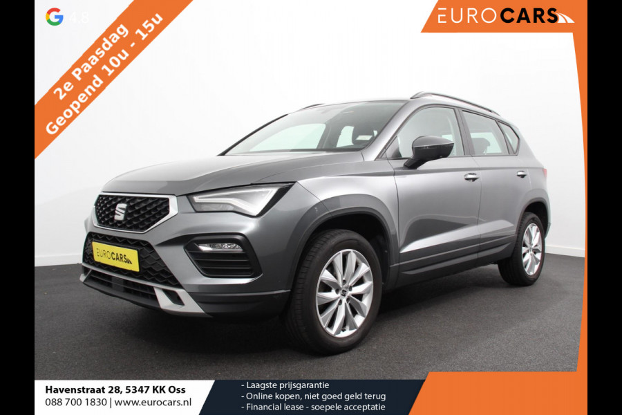 Seat Ateca 1.5 TSI Style Business Intense Climate control Cruise control Keyless start Verwarmde voorstoelen Verwarmde stuur LED Parkeersensoren achter Apple Carplay/ Android Auto