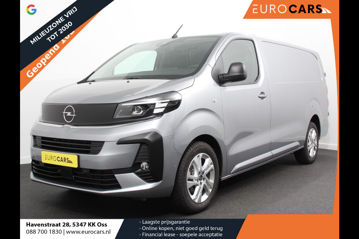 Opel Vivaro 2.0 BlueHDi 180 S&S L3 Automaat Apple Carplay /  Android Auto Parkeersensoren V+A Trekhaak Camera Navigatie Cruise Control LED koplampen houten afwerking laadruimte