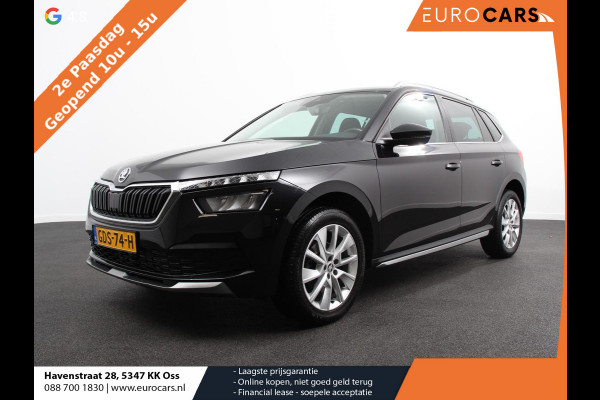 Škoda Kamiq 1.0 TSI 110pk DSG Style | Navigatie | Apple Carplay / Android auto | Parkeersensor achter | Cruise Control | Verwarmbare voorstoelen | Extra getint glas | Climate Control