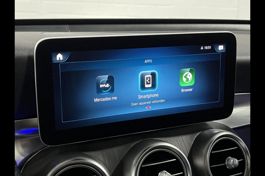 Mercedes-Benz GLC Coupé 300 4MATIC AMG Open dak | Burmester | Sfeerverlichting | Stuur-/stoelverwarming | Achteruitrij camera | Carplay