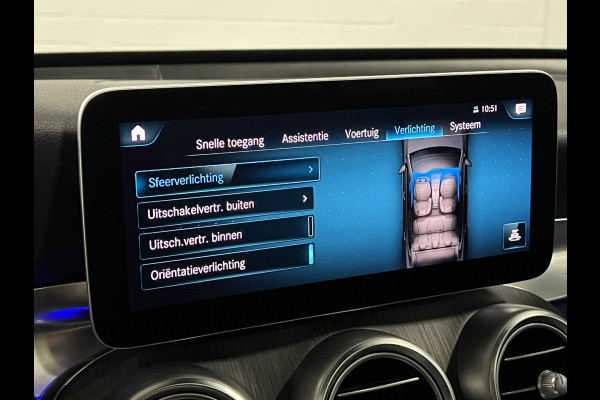 Mercedes-Benz GLC Coupé 300 4MATIC AMG Open dak | Burmester | Sfeerverlichting | Stuur-/stoelverwarming | Achteruitrij camera | Carplay