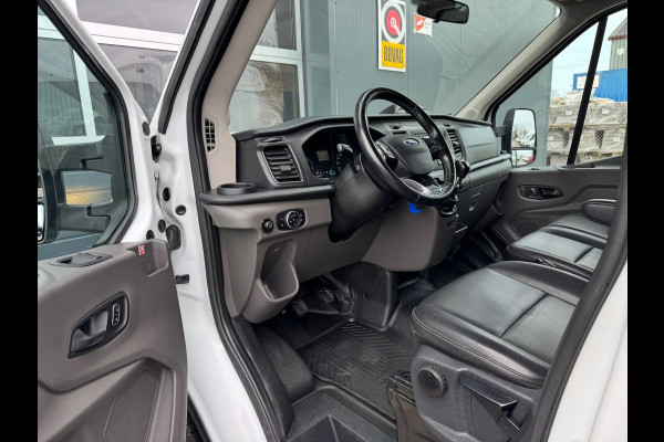 Ford Transit 350 2.0 TDCI L2H1 DC Trend 4WD | Open laadbak | Bluetooth | Kunstleder | 7-pers | Cruise| Radio | Airco | AWD 4x4