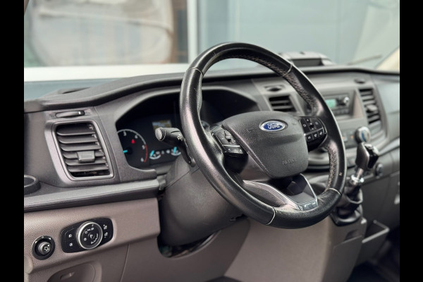 Ford Transit 350 2.0 TDCI L2H1 DC Trend 4WD | Open laadbak | Bluetooth | Kunstleder | 7-pers | Cruise| Radio | Airco | AWD 4x4