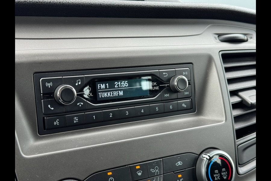 Ford Transit 350 2.0 TDCI L2H1 DC Trend 4WD | Open laadbak | Bluetooth | Kunstleder | 7-pers | Cruise| Radio | Airco | AWD 4x4