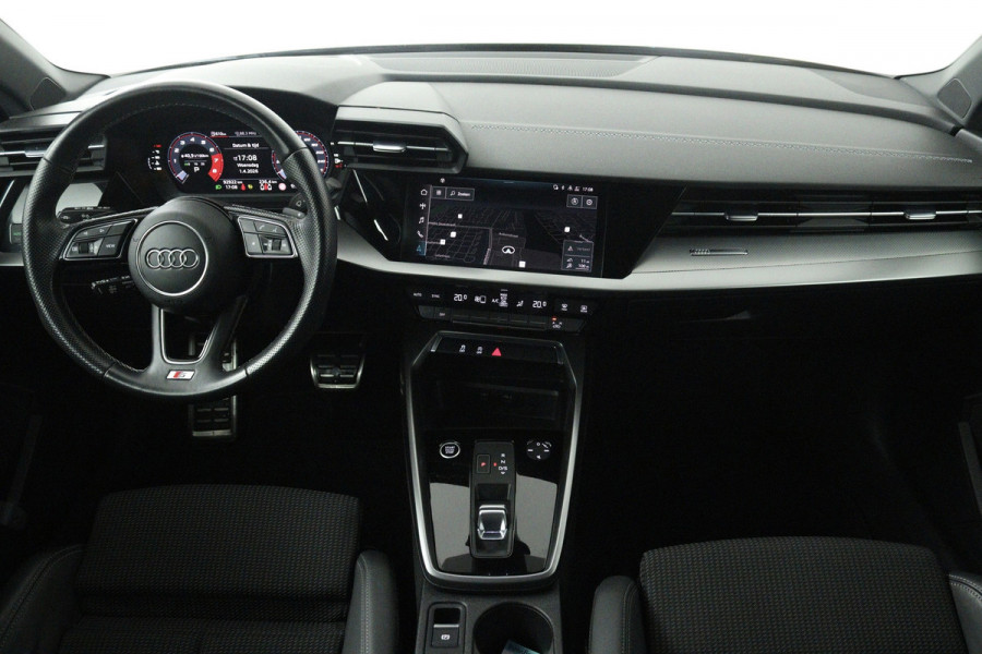 Audi A3 Sportback 30 TFSI S edition (DIGITALE COCKPIT, CRUISE CONTROL ADAPTIEF, NAVIGATIE, PARKEERSENSOREN)