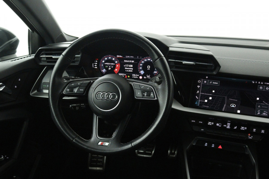 Audi A3 Sportback 30 TFSI S edition (DIGITALE COCKPIT, CRUISE CONTROL ADAPTIEF, NAVIGATIE, PARKEERSENSOREN)