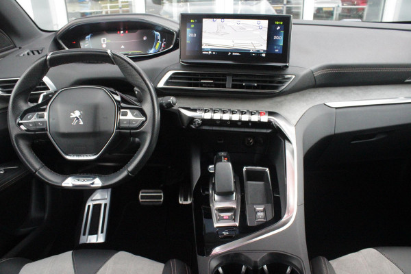 Peugeot 3008 1.6 HYbrid4 300PK GT PACK BUSINESS | CAMERA VOOR + ACHTER | APPLE CARPLAY/ANDROID AUTO | ELEKTRISCH BEDIENBARE ACHTERKLEP | ADAPTIVE CRUISE CONTROL | 18" LICHTMETALEN VELGEN | FULL LED KOPLAMPEN | DODEHOEK BEWAKING | CLIMATE CONTROL | NAVIGATIE | DAB+ RADIO | KEYLESS ENTRY/START |