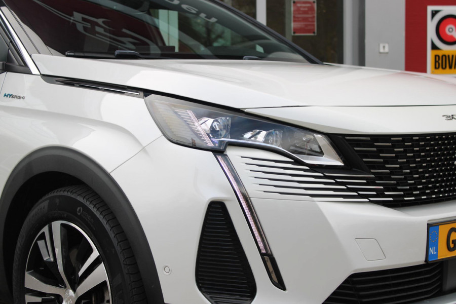 Peugeot 3008 1.6 HYbrid4 300PK GT PACK BUSINESS | CAMERA VOOR + ACHTER | APPLE CARPLAY/ANDROID AUTO | ELEKTRISCH BEDIENBARE ACHTERKLEP | ADAPTIVE CRUISE CONTROL | 18" LICHTMETALEN VELGEN | FULL LED KOPLAMPEN | DODEHOEK BEWAKING | CLIMATE CONTROL | NAVIGATIE | DAB+ RADIO | KEYLESS ENTRY/START |