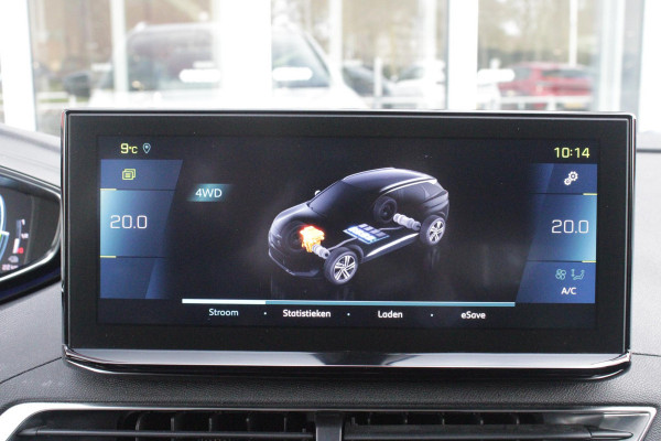 Peugeot 3008 1.6 HYbrid4 300PK GT PACK BUSINESS | CAMERA VOOR + ACHTER | APPLE CARPLAY/ANDROID AUTO | ELEKTRISCH BEDIENBARE ACHTERKLEP | ADAPTIVE CRUISE CONTROL | 18" LICHTMETALEN VELGEN | FULL LED KOPLAMPEN | DODEHOEK BEWAKING | CLIMATE CONTROL | NAVIGATIE | DAB+ RADIO | KEYLESS ENTRY/START |