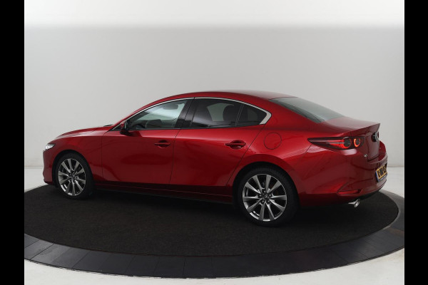 Mazda 3 2.0 e-SkyActiv-X M Hybrid 180 Luxury | Leder | Head-Up | Stoelverwarming | Trekhaak | Bose Sound | Camera | Carplay | Memory | Adaptive cruise | Navigatie | Full LED | Stuurverwarming | Keyless