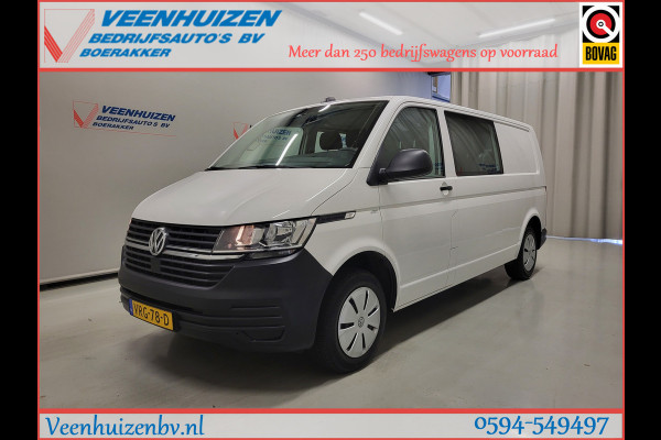 Volkswagen Transporter 2.0TDI L2/H1 Dubbele Cabine Euro 6!