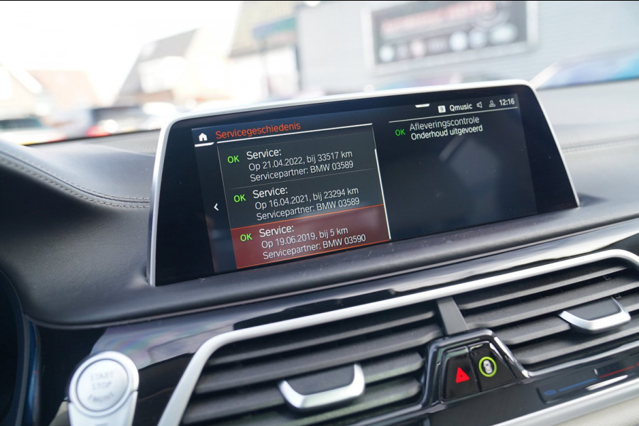 BMW 7 Serie 750i xDrive High Executive | Panorama | Luxe Leder | BMW Laser LED | Adaptieve Cruise Control | Head up dipslay |