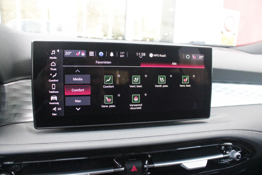 Alfa Romeo Tonale 1.5T Hybrid 160PK VELOCE | AFNEEMBARE TREKHAAK | PREMIUM PACK: LEDEREN BEKLEDING/GEVENTILEERDE VOORSTOELEN/4-VOUDIG ELEKTRISCH VERSTELBARE LENDESTEUN VOORSTOELEN/ELEKTRISCH BEDIENBARE VOORSTOELEN/GEHEUGEN OP DE BESTUUDERSSTOEL/HOOGGLANS ZWARTE RAAMOMLIJSTING/AMBIENT LIGHTING | TECHNOLOGY PACK: PARKEERWAARSCHUWING VOOR EN ACHTER/360° CAMERA/AUTOMATISCH INPARKEREN/ AUTONOMOUS DRIVING LEVEL 2: ADAPTIVE CRUISE CONTROL/LANE CENTERING ASSIST/TRAFFIC JAM ASSIST DODEHOEK DETECTIE AUTOMATISCH DIMMENDE BUITENSPIEGELS ELEKTRISCH BEDIENBARE ACHTERKLEP | WINTERPACK: STOELVERWARMING